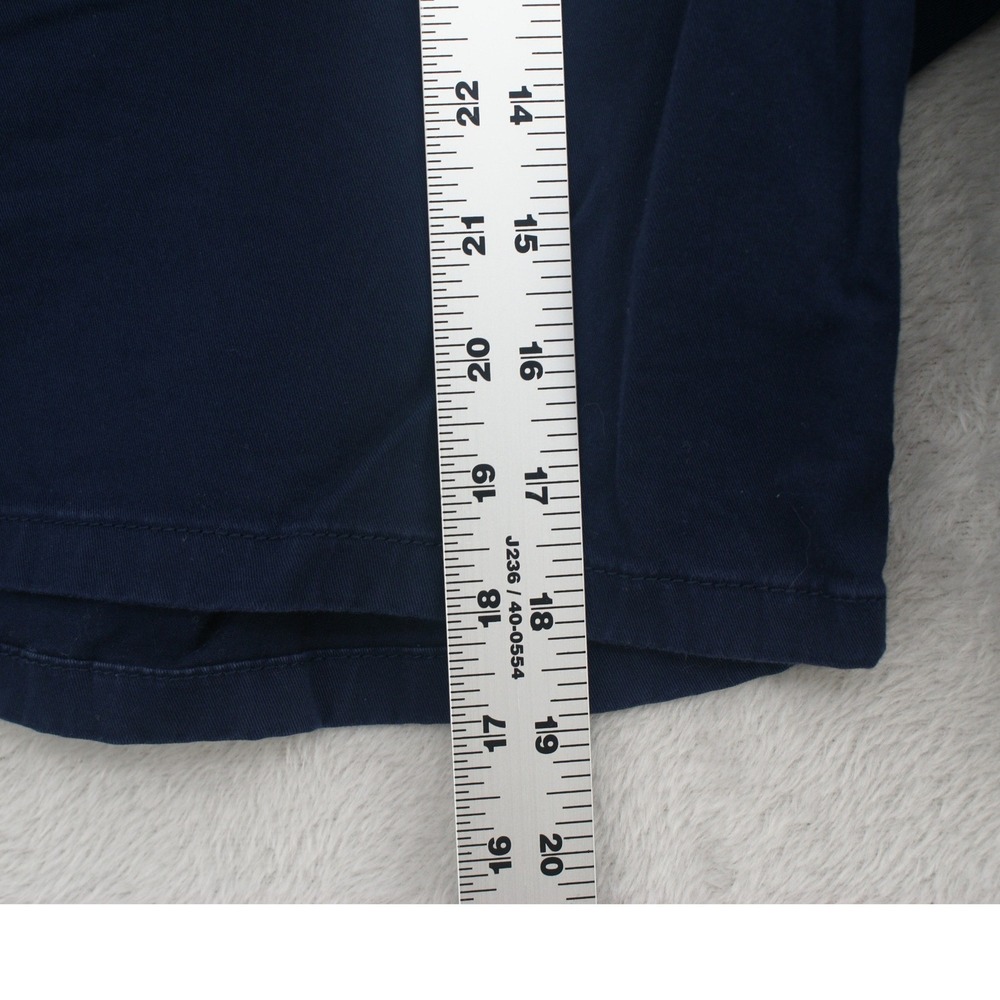Dockers Mens Ultimate Chino Shorts Navy Blue Flat Front Size 38 69810-0006 - Picture 9 of 10